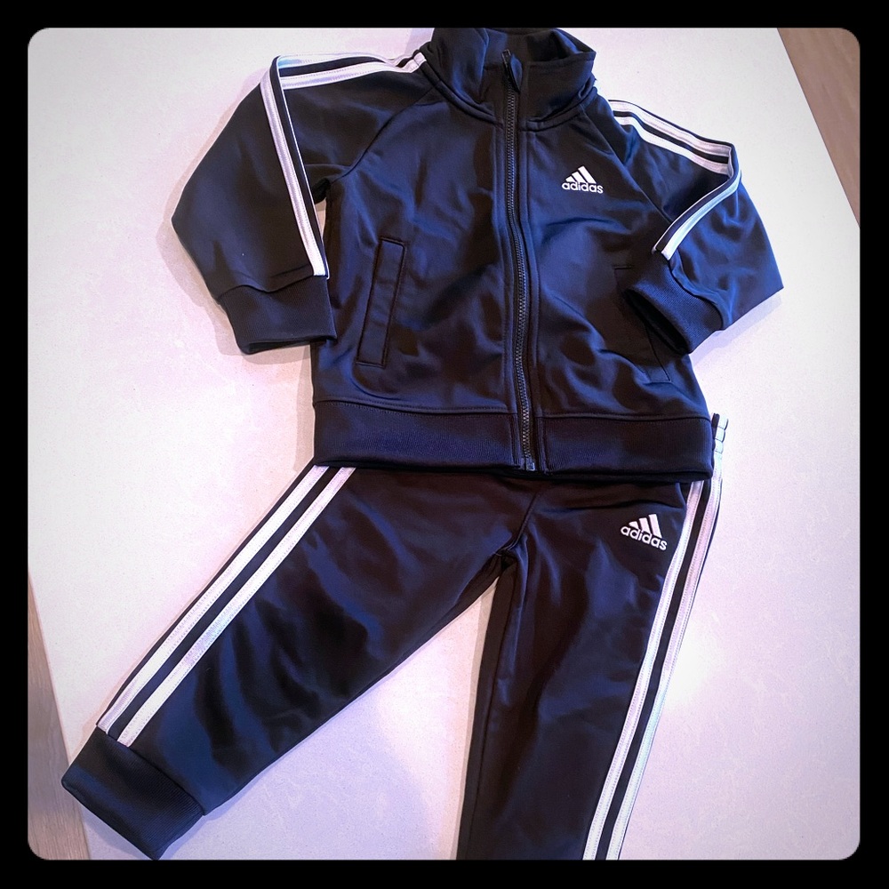 Adidas track suit toddler